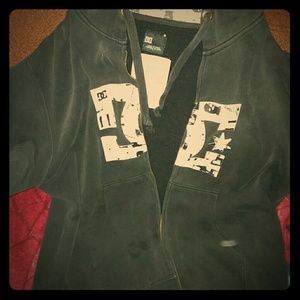 DC zip-up hoodie